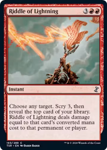 Riddle of Lightning (183), Time Spiral: Remastered — Magic card price