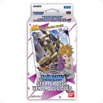 Venomous Violet Starter Deck, Starter Deck 06: Venomous Violet — Digimon sealed product price