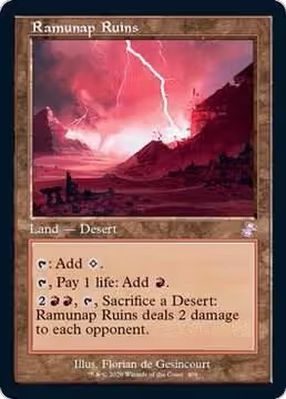 Ramunap Ruins (409), Time Spiral: Remastered — Magic card price