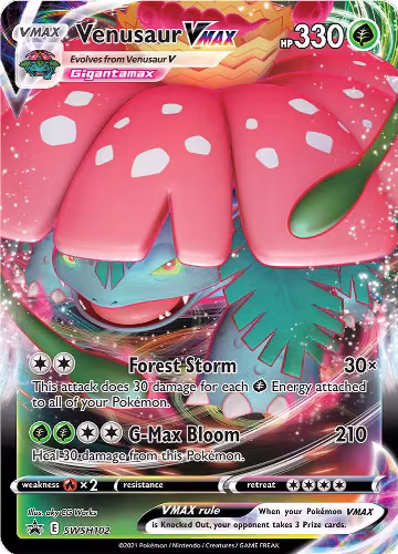 Venusaur VMAX - SWSH102 (SWSH102), Sword & Shield Promo Cards — Pokémon card price