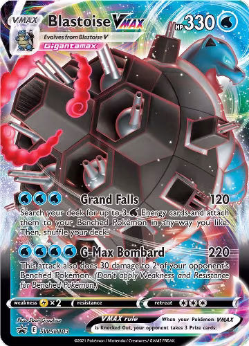 Blastoise VMAX - SWSH103 (SWSH103), Sword & Shield Promo Cards — Pokémon card price