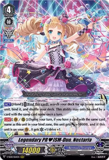 Legendary PRISM-Duo, Nectaria (V-SS08/064EN), V-SS08: Clan Selection Plus Vol.2 — Vanguard card price
