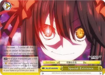 Special Existence (RRR) (DAL/W79-E024R RRR), Date A Live — Weiß Schwarz card price