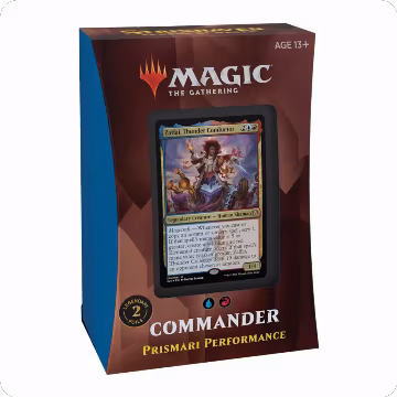 Commander 2021 Deck - Prismari Performance, Commander 2021 — Magic sealed product price