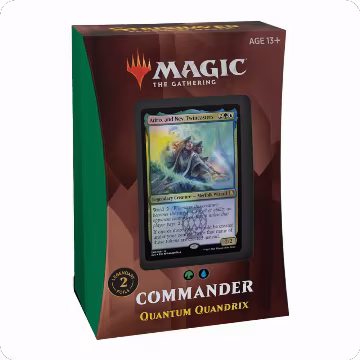 Commander 2021 Deck - Quantum Quandrix, Commander 2021 — Magic sealed product price
