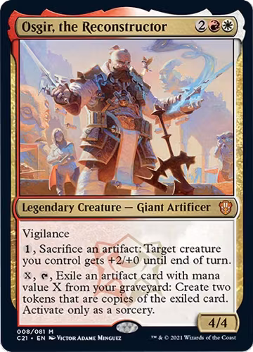 Osgir, the Reconstructor (8), Commander 2021 — Magic card price