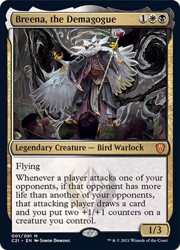 Breena, the Demagogue (1), Commander 2021 — Magic card price