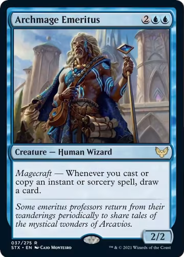 Archmage Emeritus (37), Strixhaven: School of Mages — Magic card price