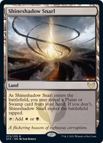 Shineshadow Snarl (272), Strixhaven: School of Mages — Magic card price