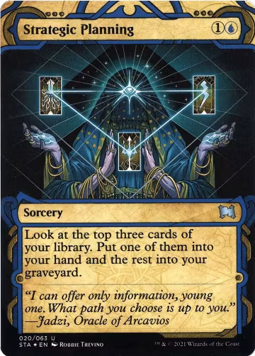 Strategic Planning (Foil Etched) (20), Strixhaven: Mystical Archive — Magic card price