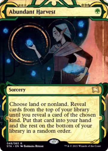 Abundant Harvest (48), Strixhaven: Mystical Archive — Magic card price