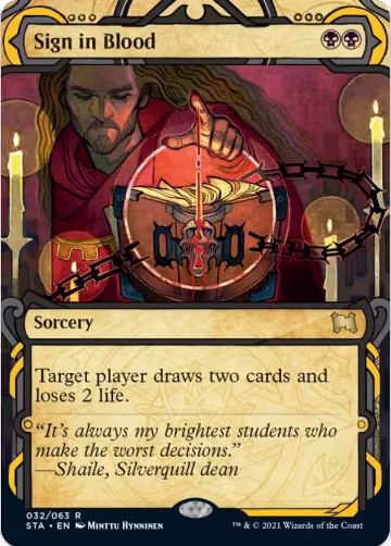Sign in Blood (32), Strixhaven: Mystical Archive — Magic card price