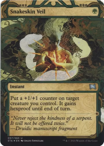 Snakeskin Veil (Foil Etched) (57), Strixhaven: Mystical Archive — Magic card price