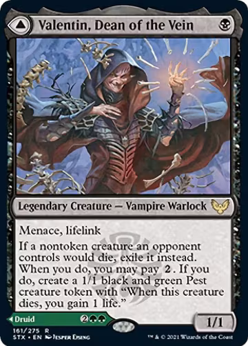 Valentin, Dean of the Vein (161), Strixhaven: School of Mages — Magic card price