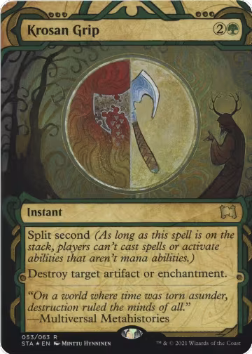 Krosan Grip (Foil Etched) (53), Strixhaven: Mystical Archive — Magic card price