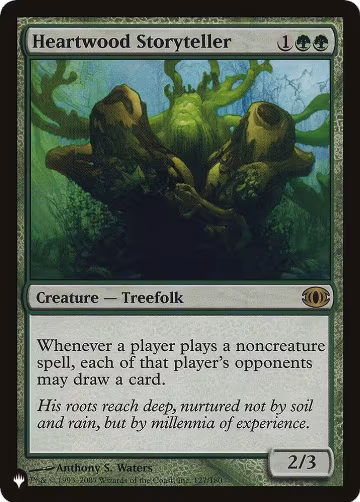 Heartwood Storyteller (127/180), The List Reprints — Magic card price