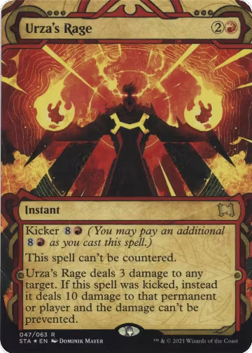 Urza's Rage (Foil Etched) (47), Strixhaven: Mystical Archive — Magic card price