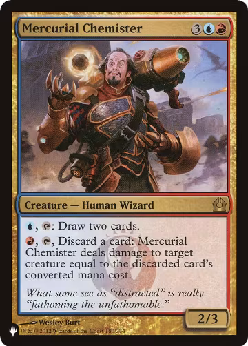 Mercurial Chemister (180/274), The List Reprints — Magic card price