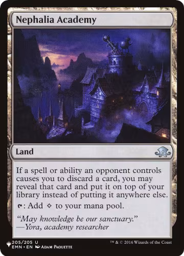 Nephalia Academy (205/205), The List Reprints — Magic card price