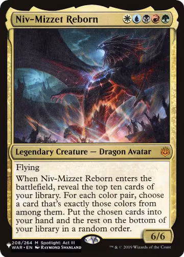 Niv-Mizzet Reborn (208/264), The List Reprints — Magic card price