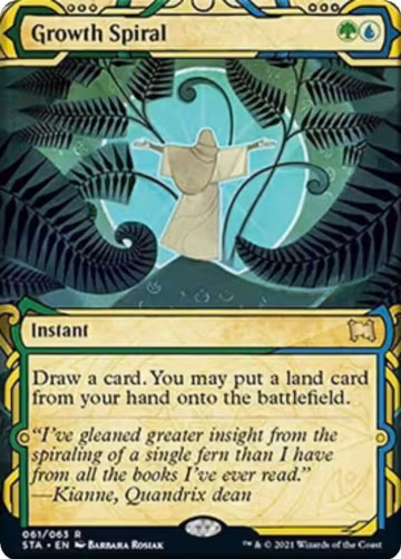 Growth Spiral (61), Strixhaven: Mystical Archive — Magic card price