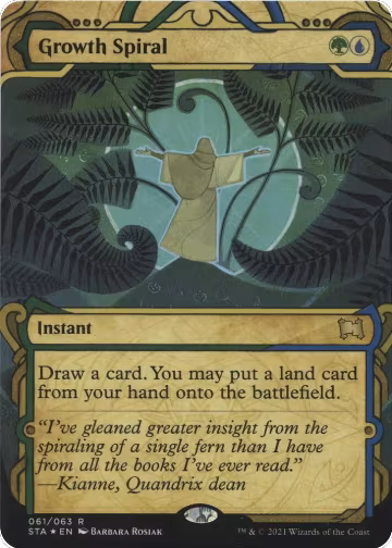 Growth Spiral (Foil Etched) (61), Strixhaven: Mystical Archive — Magic card price