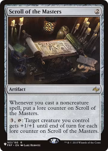 Scroll of the Masters (163/185), The List Reprints — Magic card price