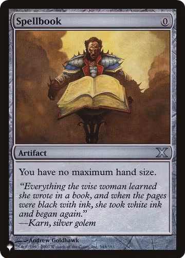 Spellbook (343/383), The List Reprints — Magic card price