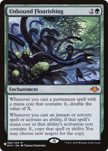 Unbound Flourishing (189/254), The List Reprints — Magic card price