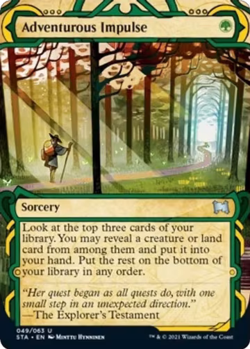 Adventurous Impulse (49), Strixhaven: Mystical Archive — Magic card price