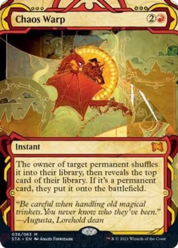 Chaos Warp (36), Strixhaven: Mystical Archive — Magic card price