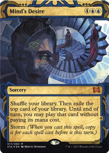 Mind's Desire (Foil Etched) (17), Strixhaven: Mystical Archive — Magic card price
