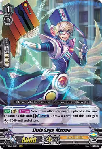 Little Sage, Marron (V-SS08/005EN), V-SS08: Clan Selection Plus Vol.2 — Vanguard card price