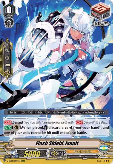 Flash Shield, Iseult (V-SS08/007EN), V-SS08: Clan Selection Plus Vol.2 — Vanguard card price