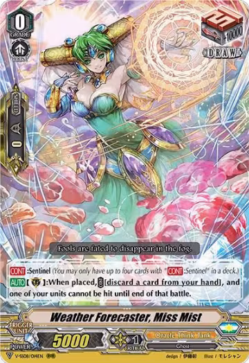 Weather Forecaster, Miss Mist (V-SS08/014EN), V-SS08: Clan Selection Plus Vol.2 — Vanguard card price