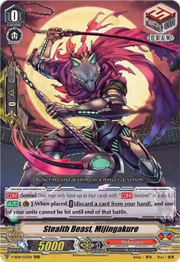 Stealth Beast, Mijingakure (V-SS08/035EN), V-SS08: Clan Selection Plus Vol.2 — Vanguard card price