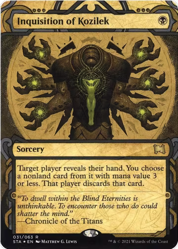 Inquisition of Kozilek (Foil Etched) (31), Strixhaven: Mystical Archive — Magic card price