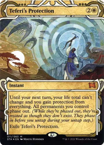 Teferi's Protection (Foil Etched) (11), Strixhaven: Mystical Archive — Magic card price