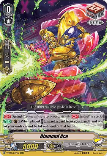Diamond Ace (V-SS08/049EN), V-SS08: Clan Selection Plus Vol.2 — Vanguard card price