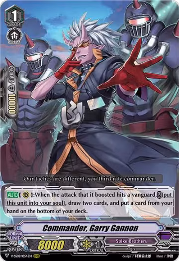 Commander, Garry Gannon (V-SS08/054EN), V-SS08: Clan Selection Plus Vol.2 — Vanguard card price