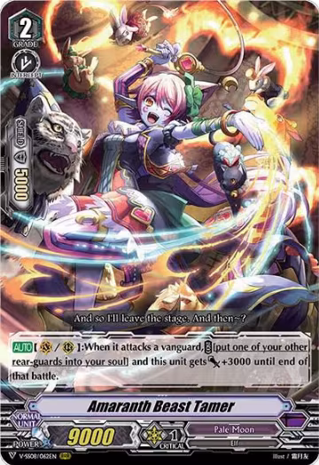 Amaranth Beast Tamer (V-SS08/062EN), V-SS08: Clan Selection Plus Vol.2 — Vanguard card price
