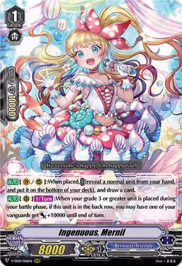 Ingenuous, Mernil (V-SS08/066EN), V-SS08: Clan Selection Plus Vol.2 — Vanguard card price