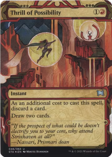 Thrill of Possibility (Foil Etched) (46), Strixhaven: Mystical Archive — Magic card price