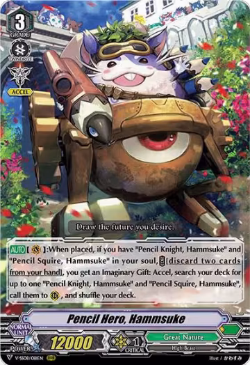 Pencil Hero, Hammsuke (V-SS08/081EN), V-SS08: Clan Selection Plus Vol.2 — Vanguard card price
