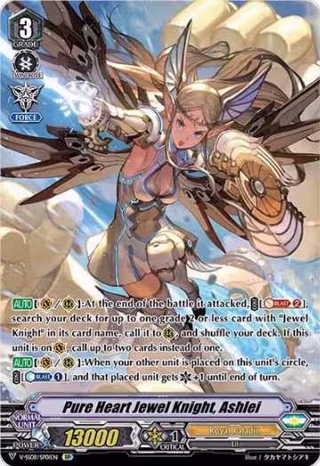 Pure Heart Jewel Knight, Ashlei (SP) (V-SS08/SP01EN), V-SS08: Clan Selection Plus Vol.2 — Vanguard card price