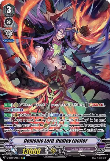 Demonic Lord, Dudley Lucifer (SP) (V-SS08/SP08EN), V-SS08: Clan Selection Plus Vol.2 — Vanguard card price