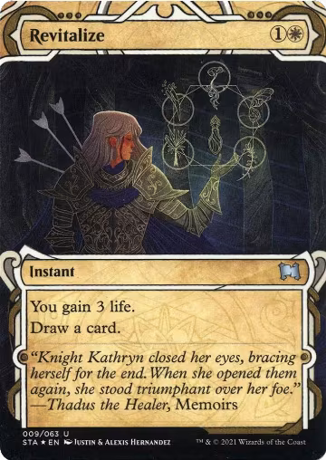 Revitalize (Foil Etched) (9), Strixhaven: Mystical Archive — Magic card price