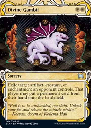 Divine Gambit (4), Strixhaven: Mystical Archive — Magic card price