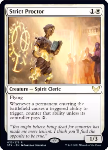 Strict Proctor (33), Strixhaven: School of Mages — Magic card price