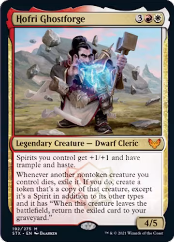 Hofri Ghostforge (192), Strixhaven: School of Mages — Magic card price